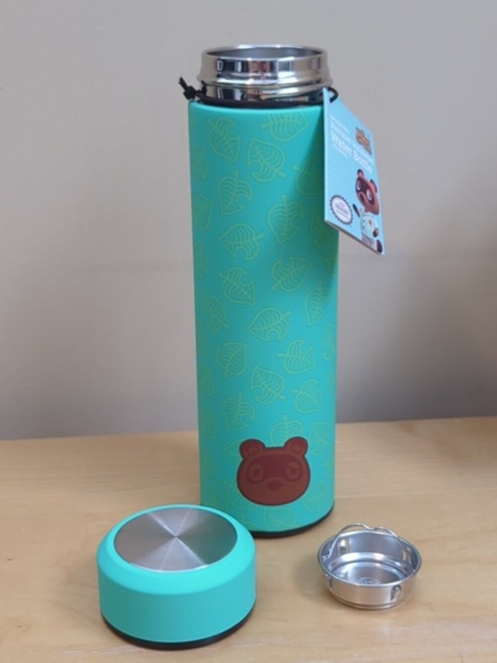 Animal Crossing Stainless Steel 17oz ( 500 Ml) Water Bottle Brand new